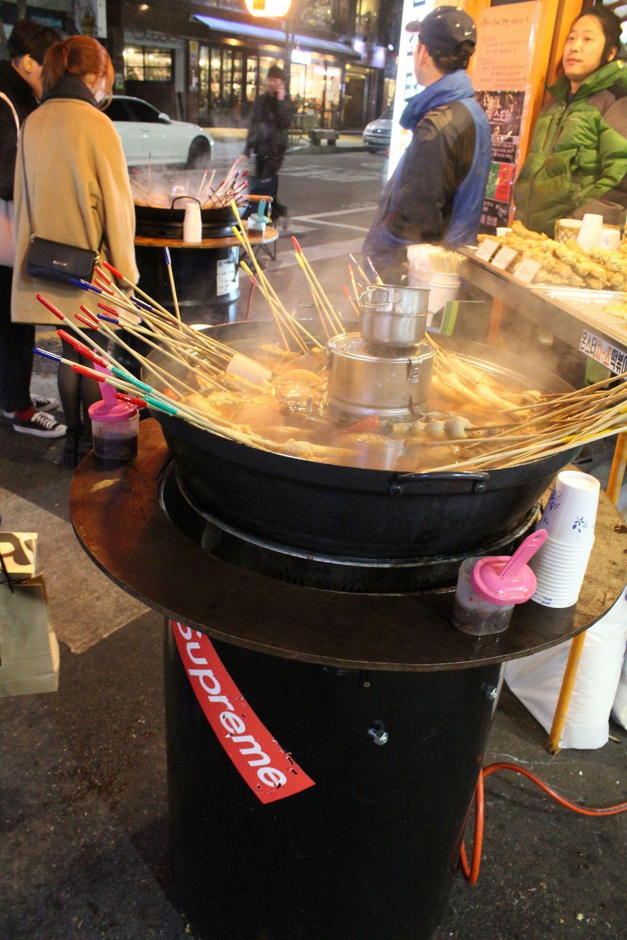 Walk the streets of Korea and grab small bites along the way! Tourist foods out, locals